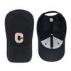 New High Quality Cotton Hardtop Baseball Cap Elastic Pineapple Cloth Material Gold Thread Embroidery Craft C Letter Design Style