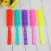 Retro Multi-Tooth Plastic Comb for Styling & Scalp Massage