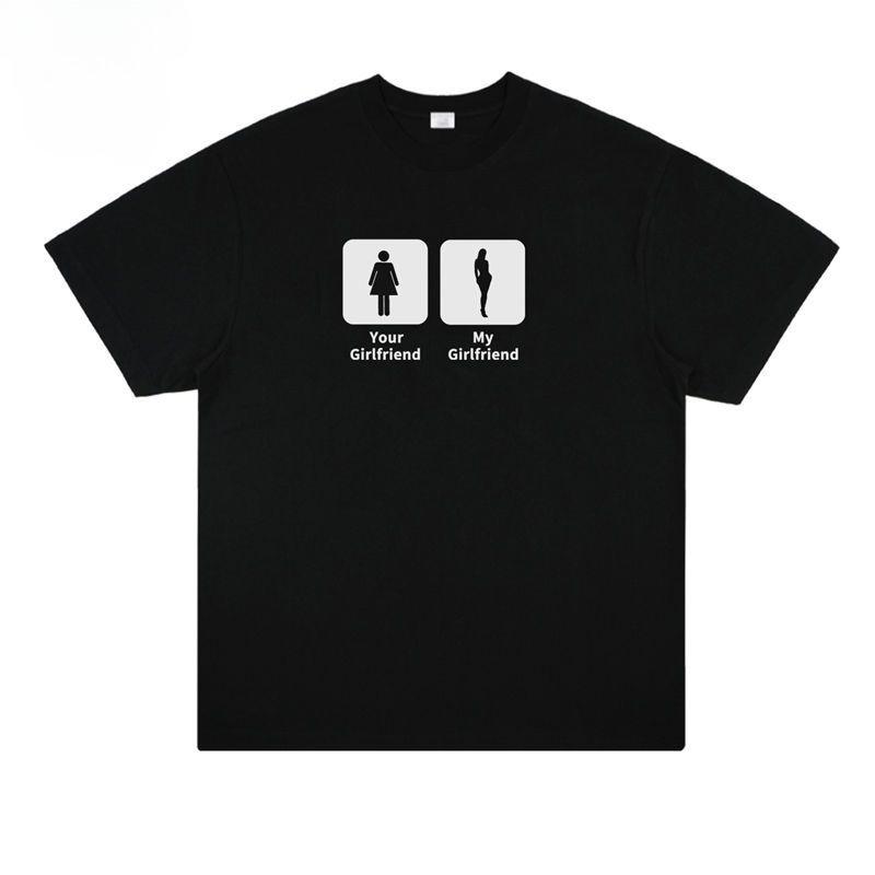 

Креативная футболка из чистого хлопка с принтом юмора для мужчин и женщин, одинаковая, с круглым вырезом, хлопковая футболка с коротким рукавом, смешная одежда 4XL