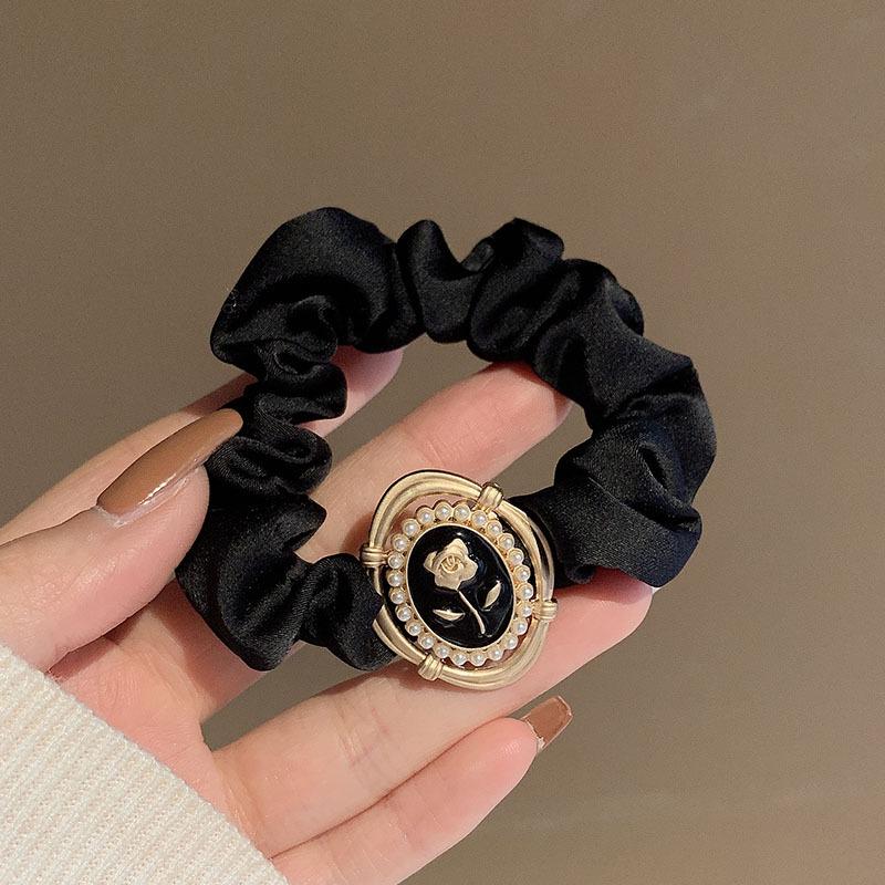 Mori Fairy Style High-Elasticity Hair Tie - Durable Leather-Covered Hair Rope for Women
