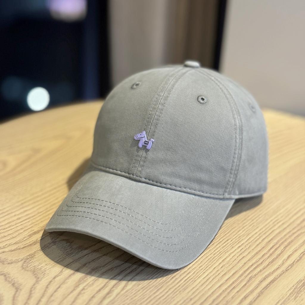 2026New soft-top baseball cap for women, spring sun protection, wide brim, makes the face look smaller, suitable for large head sizes