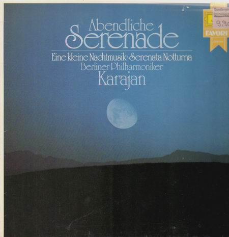

LP Record HERBERT VON KARAJAN, BERLINER PHILH - Abendliche Serenade / Eine Kleine N 2535605 DEUTSCHE GRAMMO 1978 Germany Classical Used