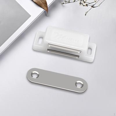 5 Stücke Schranktüren Fänge Badezimmer Schränke Tragbare Näher verriegelt Hardware weiß