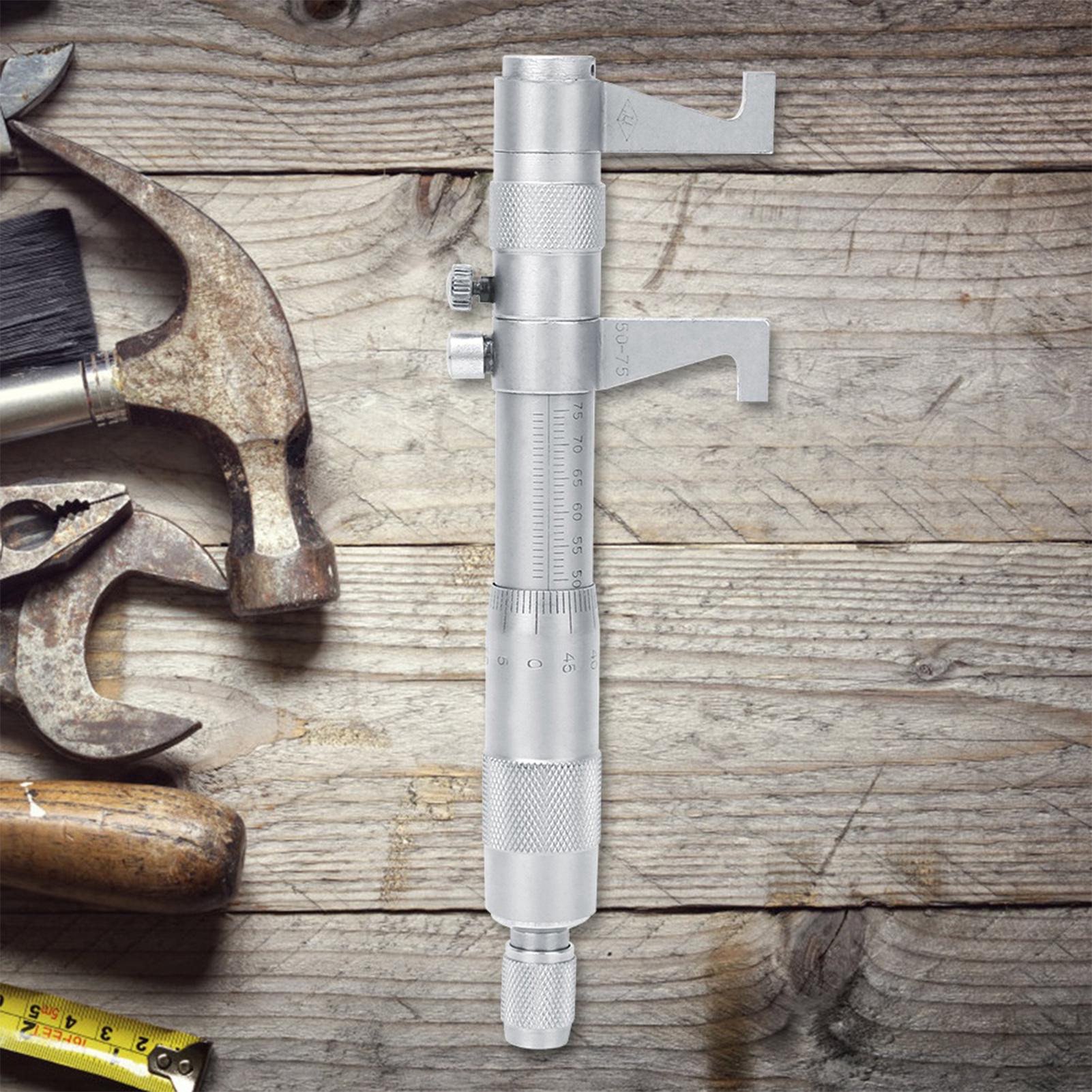 

Внутренний микрометр из нержавеющей стали, высокоточный измерительный инструмент с головкой из сплава 25-50 мм 50-75 мм