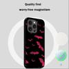 Super cool vampire fashion pattern design Phone Case For iPhone 17 16 15 14 13 12 Plus Pro Max High-end Luxury Magsafe Sheepskin