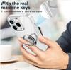 Free Rotate Ring Holder Clear Soft Tpu Case For Iphone 14 13 12 11 Pro Max Mini Xr X Xs 7 8 Plus Se 2020 Cover
