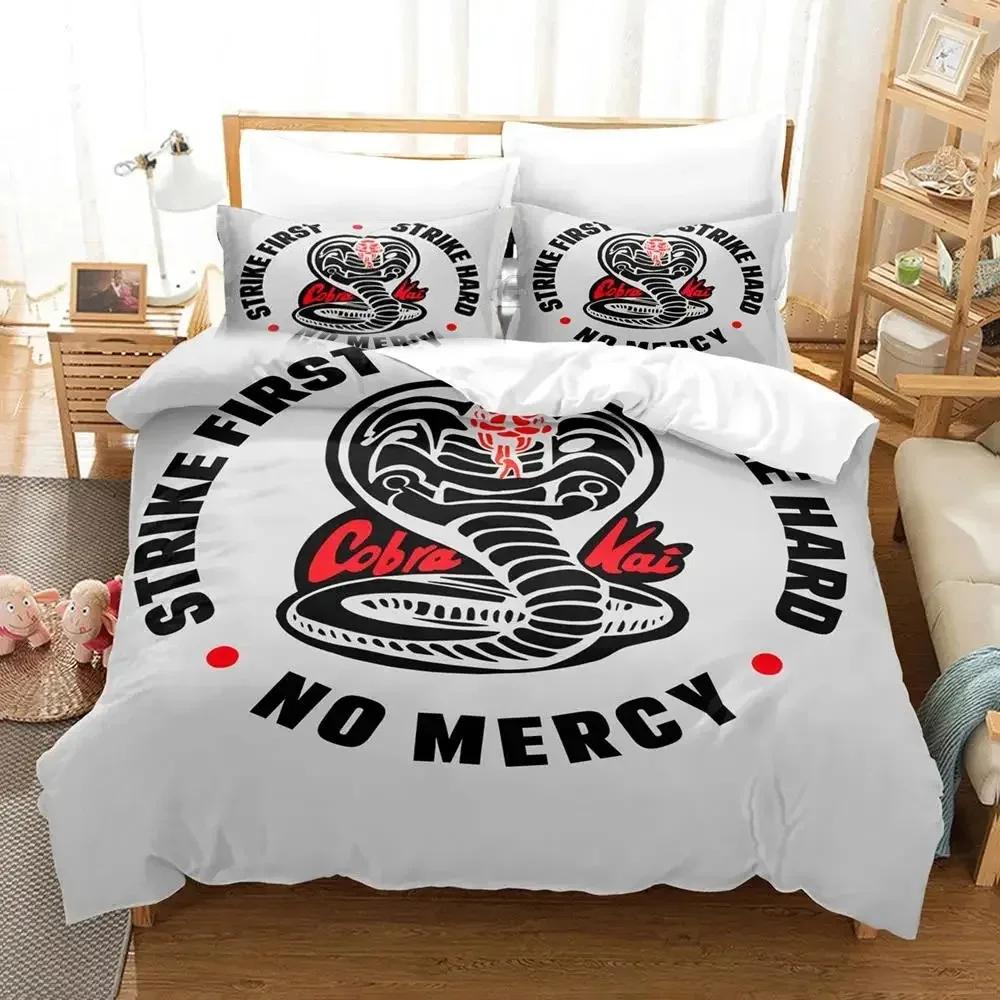 Karate Kid Bedding Set Boys Girls Twin Queen Size Duvet Cover Pillowcase Bed Kids Adult Fashion Home Textileextile