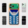Old Phone Picture Plain Decal Skin for iPhone17 Pro Max Back Film Cover Wrap Anti-scratch Durable Sticker