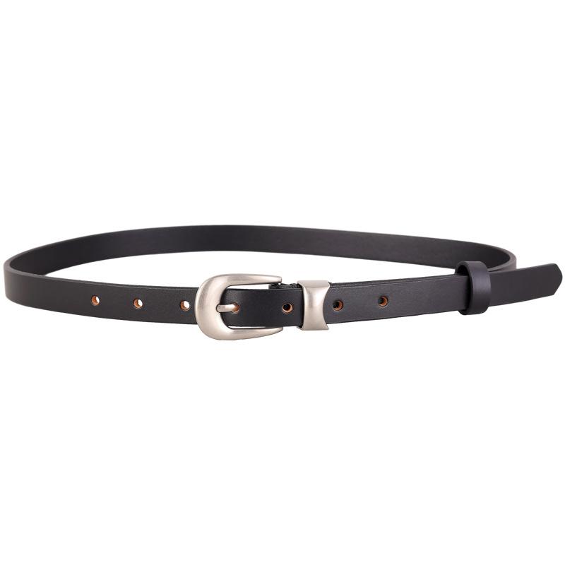 Mary Belt - Premium Vintage Copper Buckle, Versatile Jeans Belt