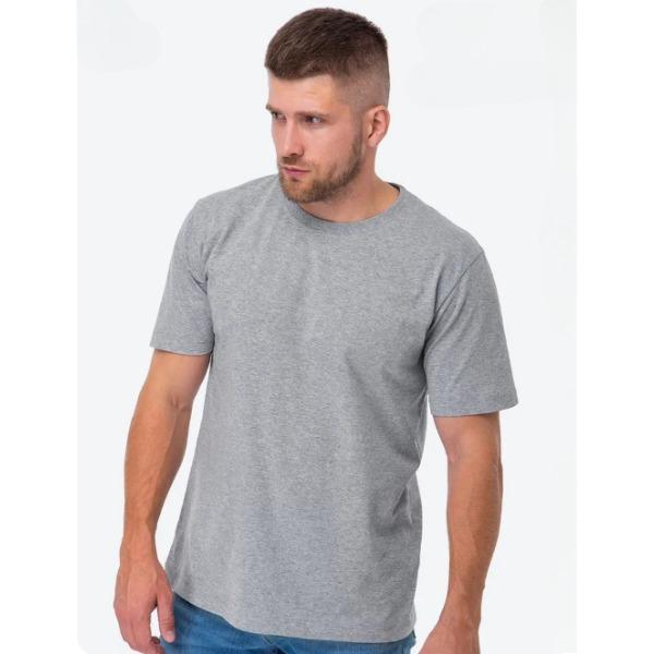 Summer Round Neck Fashionable Casual Pure Cotton Short Sleeved Solid Color Men's T-shirts
