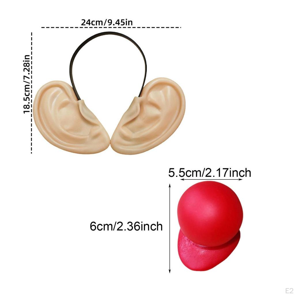 Cosplay Ear Headband Fancy Kit Halloween Costume Accessory for Stage Performance
