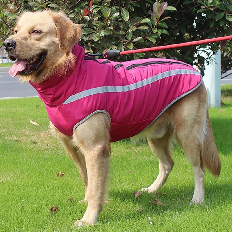 Fashion Dog Clothes Winter Clothes Puppy Autumn Jacket Reflective Warm Coat