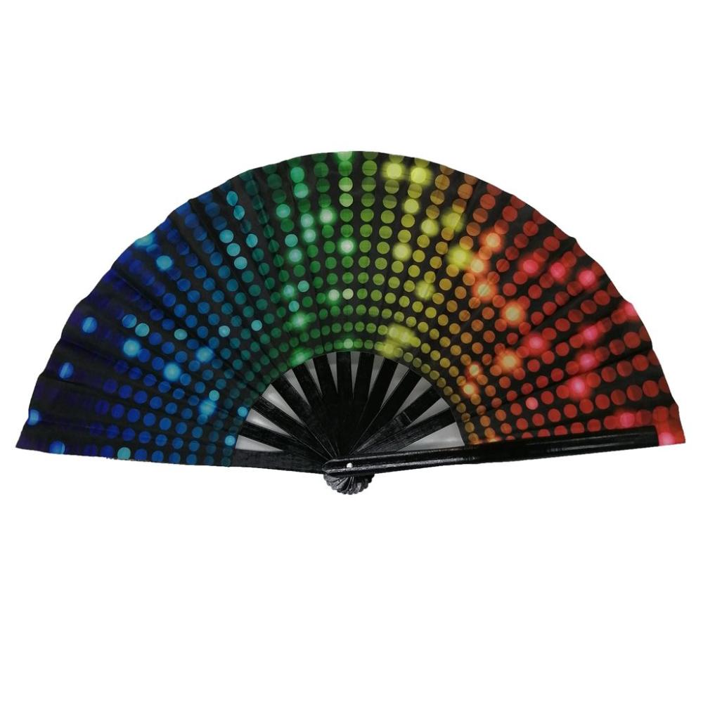 Handheld Bamboo Wood Gift Large Summer Supplies Dancing Fan Festival Decor Folding Hand Fan