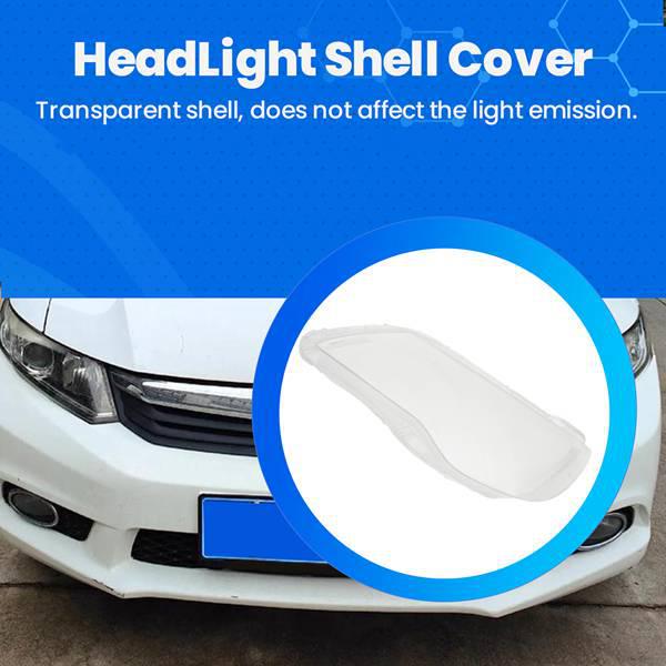 Transparent Left Headlight Cover for Honda Civic F