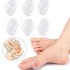 12/24pcs Super Soft Foot Protector Gel Callus Pads Foot Corn Sticker Reduce Rubbing Health Care Pain Relief Patch Reusable Foot Tool