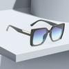 Fashionable Vibrant Square Shaped Sunglasses For Women Gradient Multi-Color Lenses Lightweight Durable Design For Women Glasses