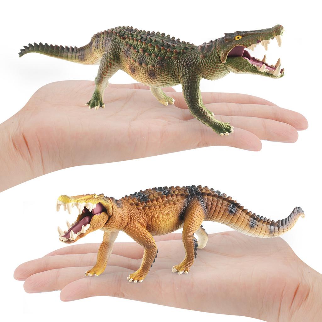 Figurine Exquisite Crocodile Made Of Durable Pvc Perfect For Kids Learning And Display Home