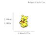 Spilla creativa di Winnie the Pooh: Spilla in lega del simpatico Tigro e Pimpi
