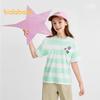 Balabala Girls' Cool-Feeling Short Sleeve T-Shirt