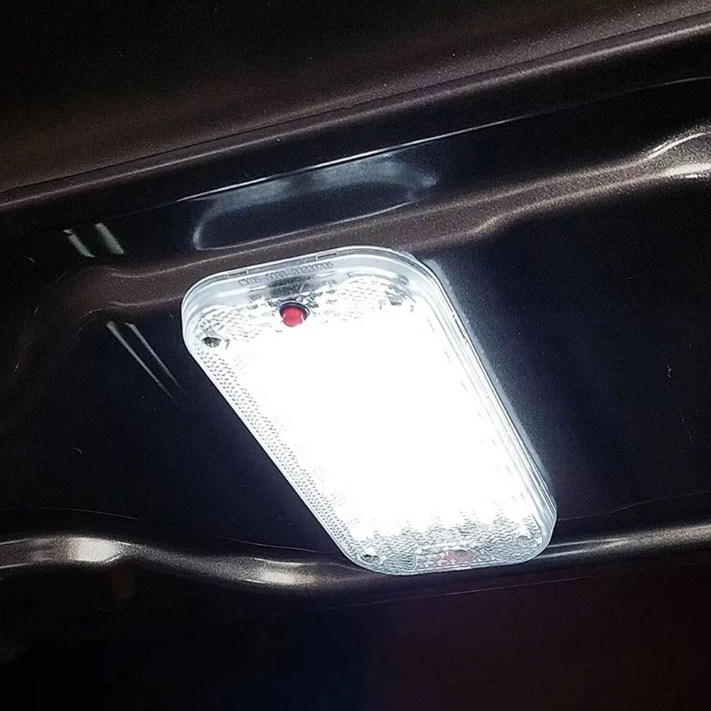 Universal Ceiling Light Bright Car Indoor Lamp With ON/OFF Switch 48/60LEDs Interior Dome Light For Box Trucks Campers Boats RVs