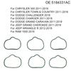 12Pcs Intake Manifold Gasket Set For 11-19 Chrysler 300 Jeep Grand Cherokee 3.6L