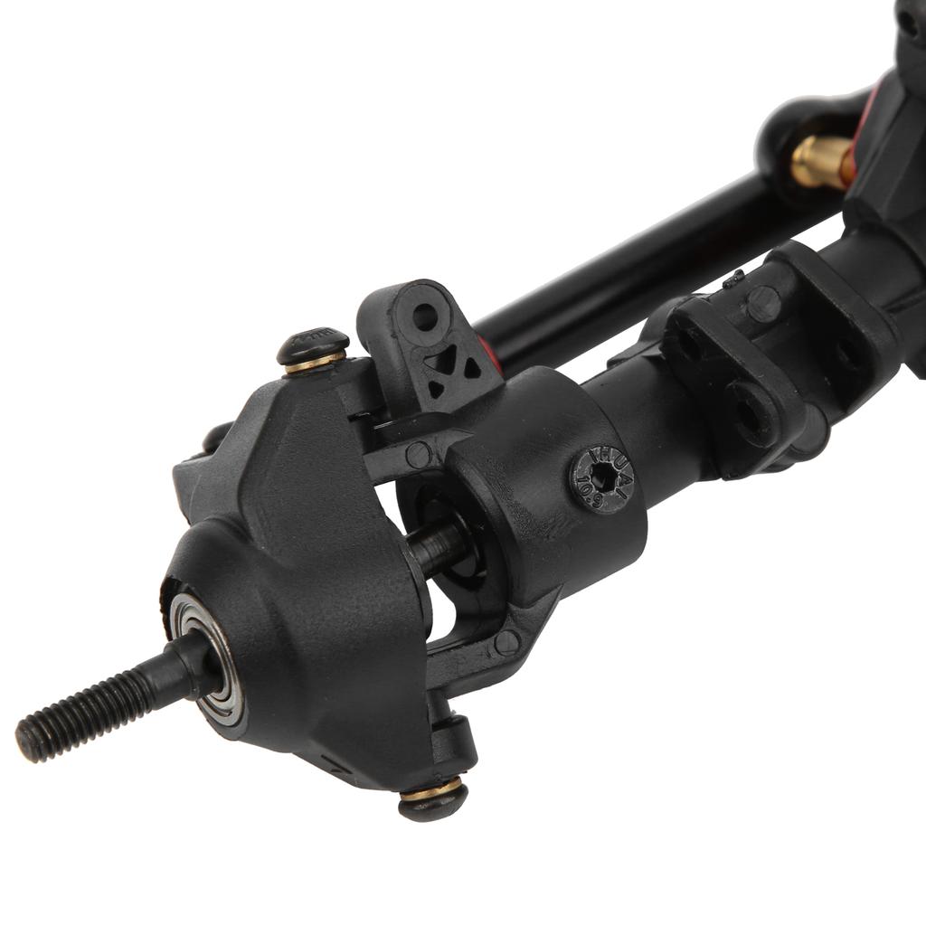 Front Rear Straight Complete Axle with 2pcs Metal Drive Shaft Fit for 1/10 Axial SCX10 I SCX10 II RC Car
