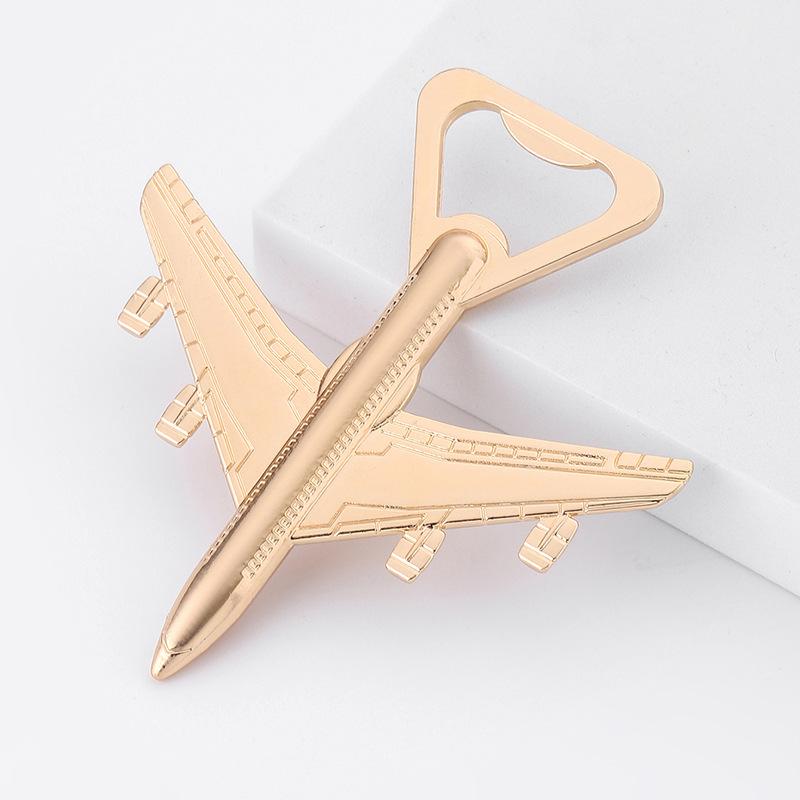 Otvírák na láhve letadlo, Malý dárek na svatbu a narozeninovou oslavu, Otvírák na pivo ze slitiny zinku