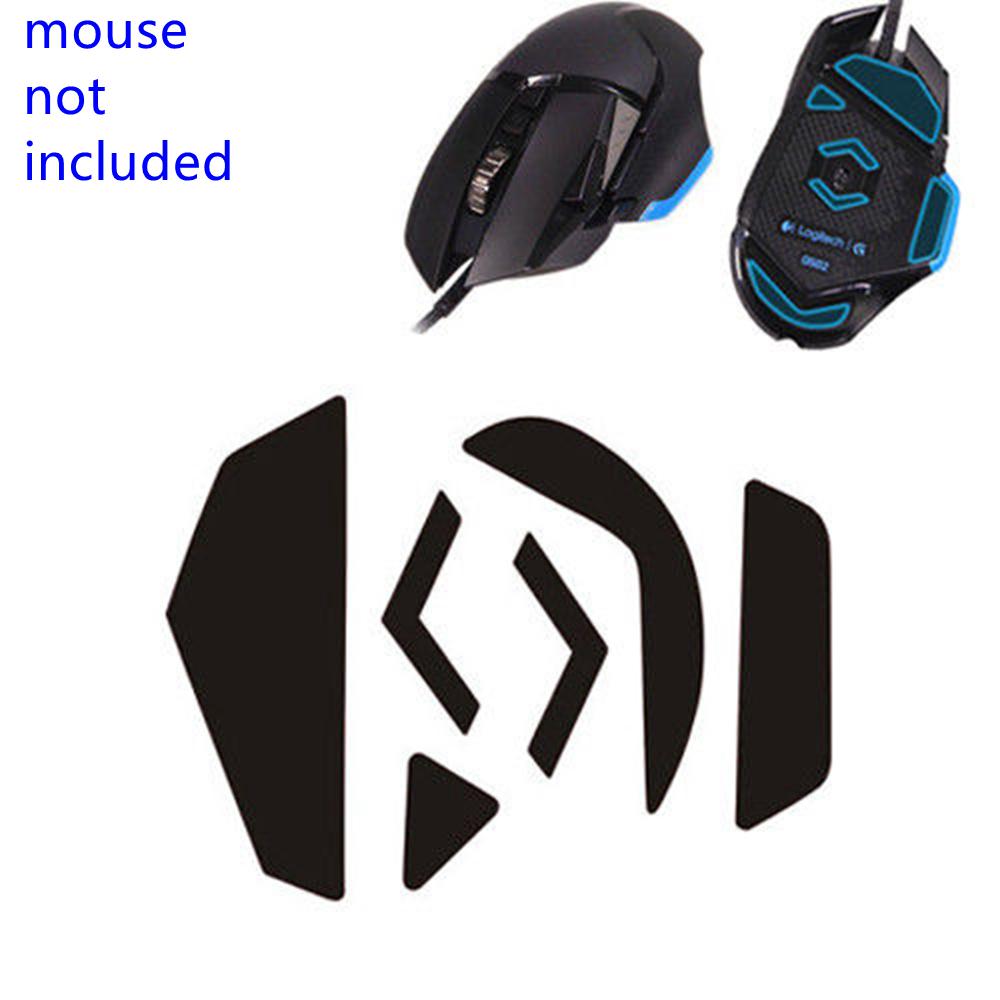 Buy 1/2/4 Sets Cool Teflon Skates 0.65mm Thickness Mouse Pad Mouse Mic