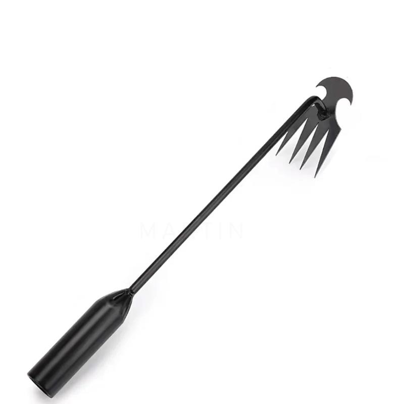 2025 Upgrade Manganese Steel Weeder Kit with Handles 4 Teeth Multifunctional Gardening Tool for Uprooting And Weeding