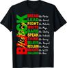 Black History Month Dream Lead Write Dare Men Women T-Shirt