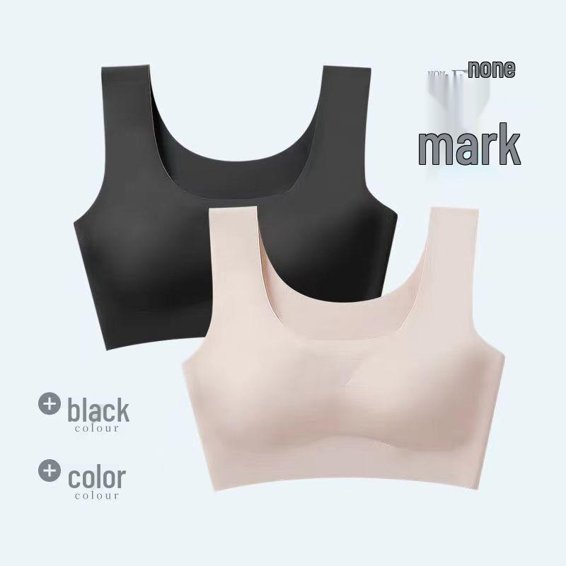 Nahtloser kabelloser Push-Up-BH für Damen: Dünn, Kleine Bruststütze, Sport- und Schlaf-Westenstil, Sommerkleidung