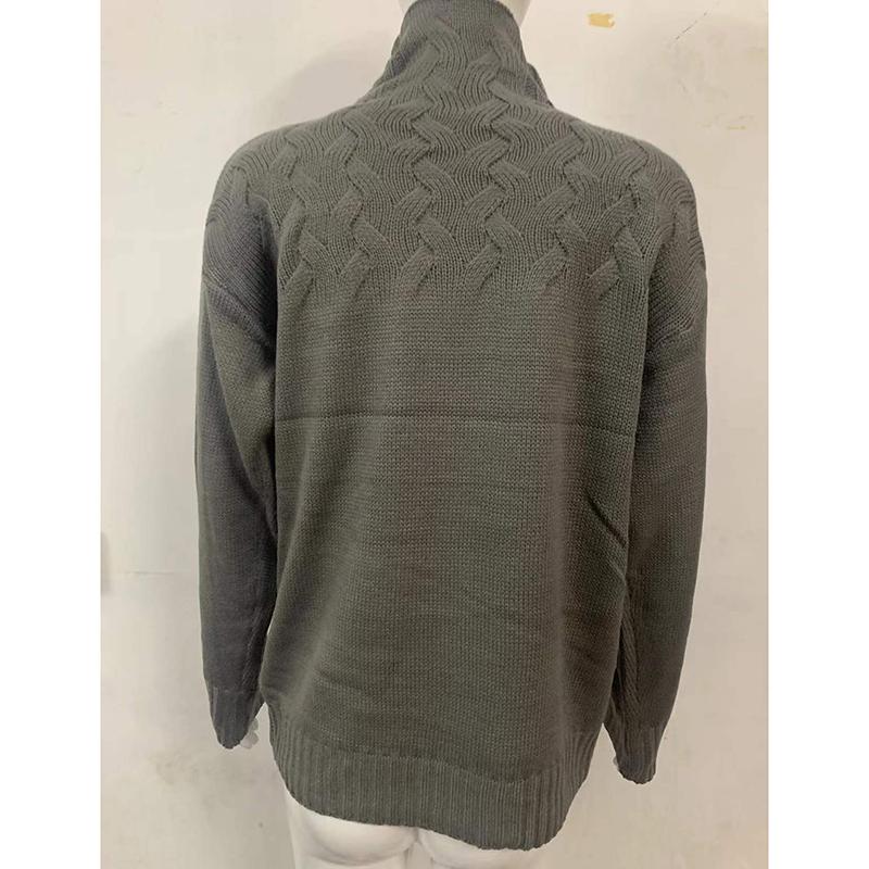 Fashion Long Sleeve Warm Turtleneck Knitted Sweater for Women Autumn and Winter Casual Pullover Sweaters Ladies Elegant Plus Size Solid Jumpers 25115