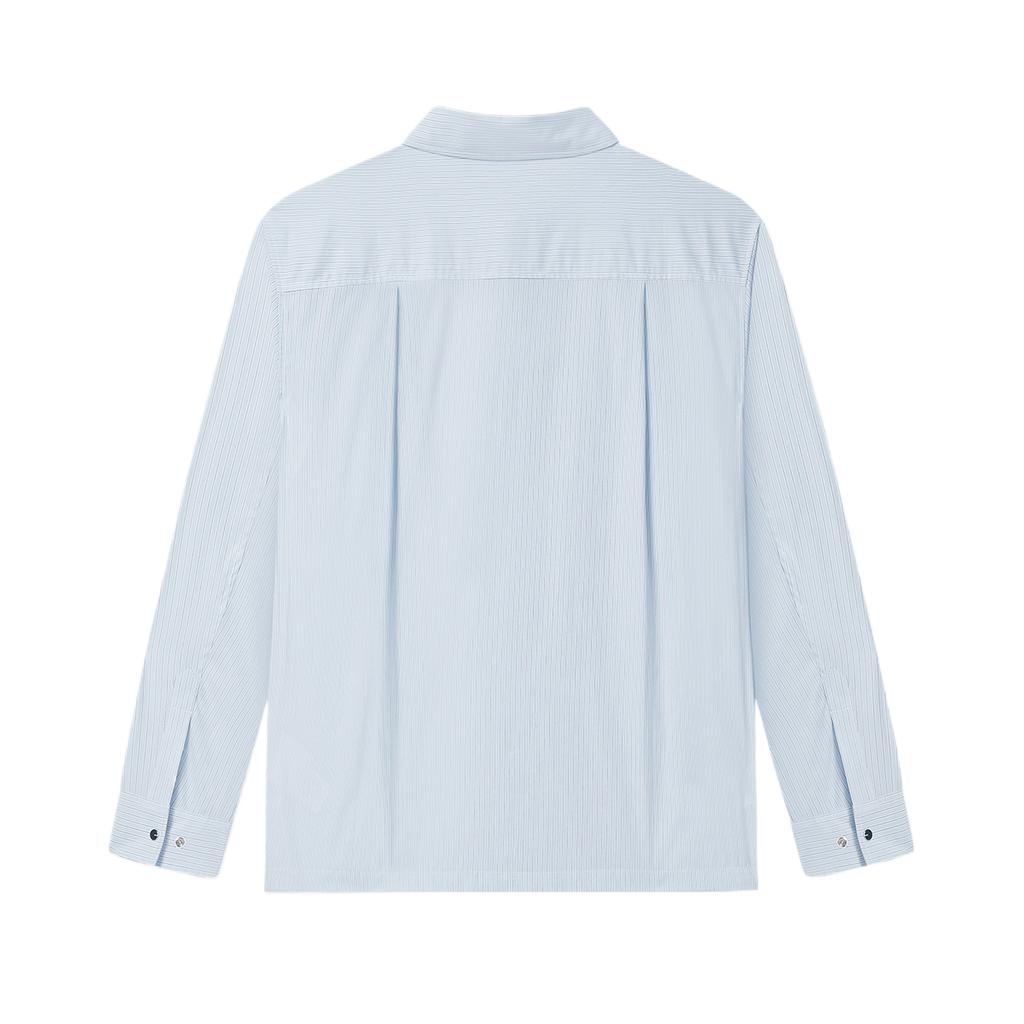 Fila Milano Italian Luxury Sports Collection Fashion Casual Classic Simple Long Sleeve Shirt Men Shirts F11M535401F-LB