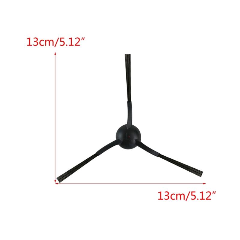 Pack of 4/8/16 Triangular Side Brushes Sweeping Robot Accessories Plastic Material for tikom G8000/G8000Pro Vacuum