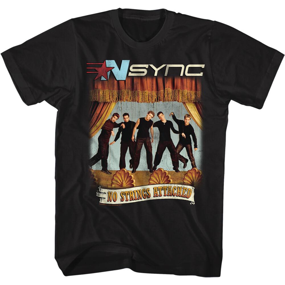 NSYNC No Strings Attached Men T Shirt Dance Pop Music Merch XXXL