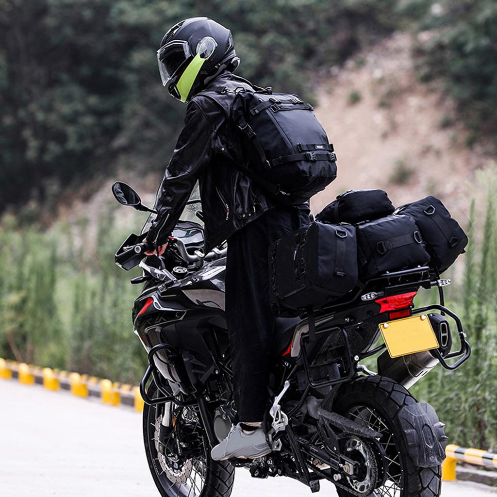 Multifunction Motorcycle Backpack Waterproof PanniersBag Large Capacity Motorcross K Tail Bag Travel Luggage Backpack