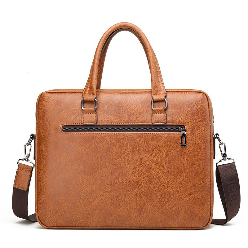 Men's High-End Casual Crossbody Bag - Large Capacity Business Briefcase Handbag