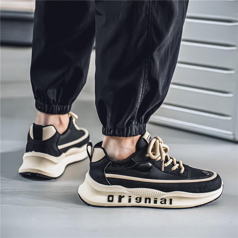 Fashion Trendy Men Sneakers 2025 New Spring Versatile Men's Casual Sports Shoes Outdoor Anti Slip Trainers Athletic Sneakers