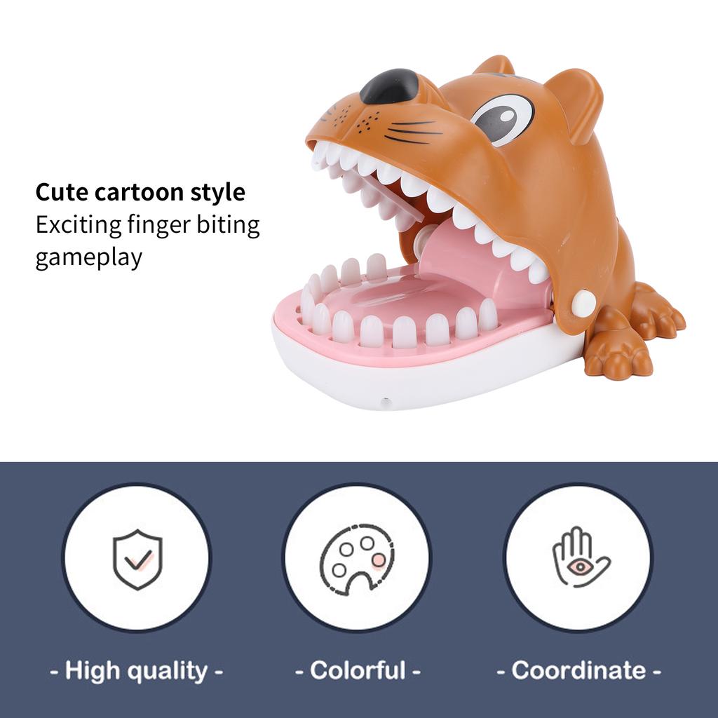 Children Cute Playing Toy Whale Mouth Dentist Bite Finger Interactive Game Funny Gags Toy