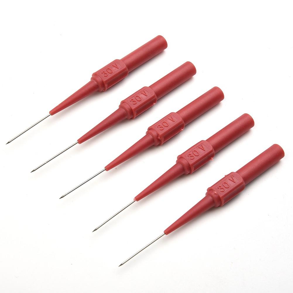 10x Test Probe Measuring Device Clamp Copper Test  Test Probes Plug