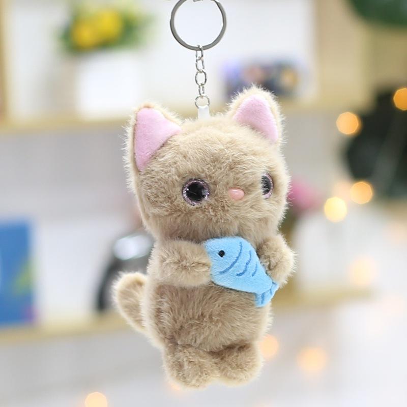 Peluche Gatto Fortunato Cuscino Creativo per Dormire Bambola Animale Giocattolo Gatto Regalo di Compleanno