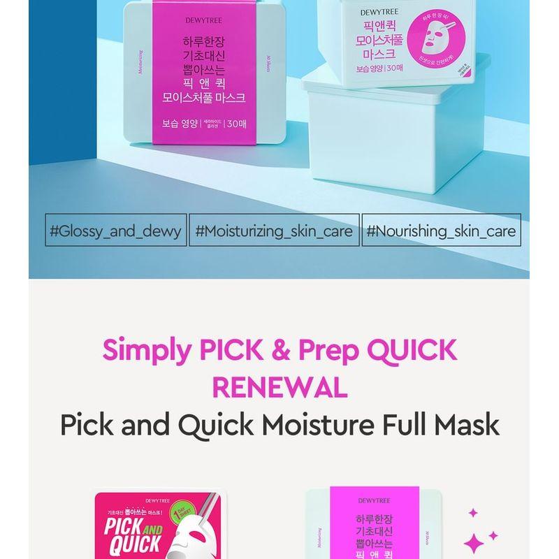 DEWYTREE - Pick And Quick Moisture Full Mask
