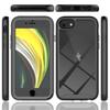 Für iPhone SE2 Stoßfeste Klare PC-Hülle Displayschutz TPU-Stoßfängerabdeckung für iPhone SE 3, iPhone 7/8 Hülle