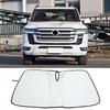 Car Sun Shade Windshield Window Sunshade Cover For Toyota Land Cruiser 16-22