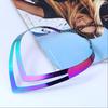 Geometric Hollow Metal Torques Women Trendy Simple Smooth Choker Necklaces Plated Collars Necklace