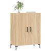 VidaXL Buffet chêne sonoma 69,5x34x90 cm bois d'ingénierie 827727