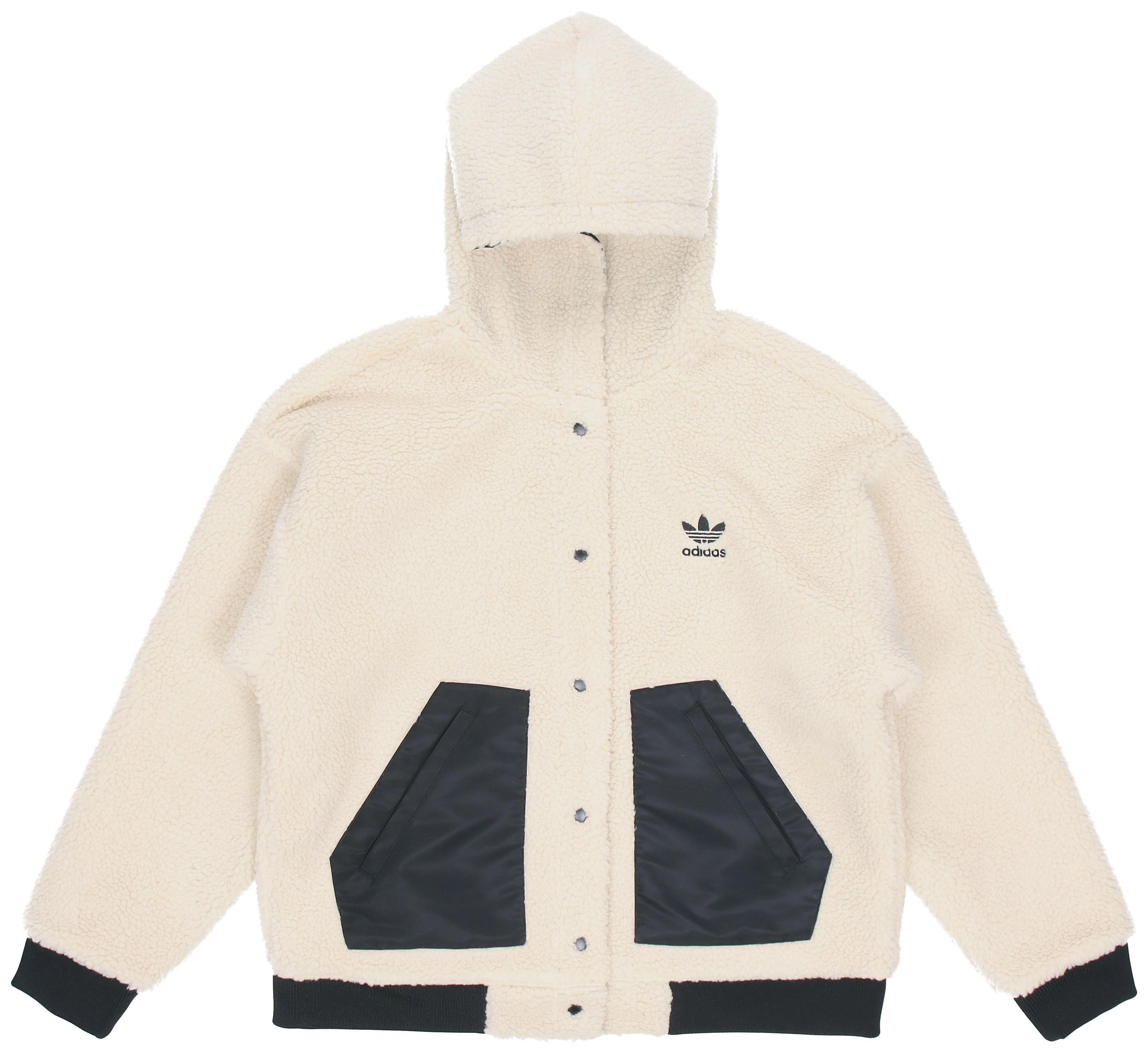 Adidas Originals Sherpa Jacket Women s Black H39019 32