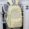 Schoolbag New Schoolbag Female Korean Ins College Wind Star High Value Junior High School Students Multi-compartment Lightweight Backpack