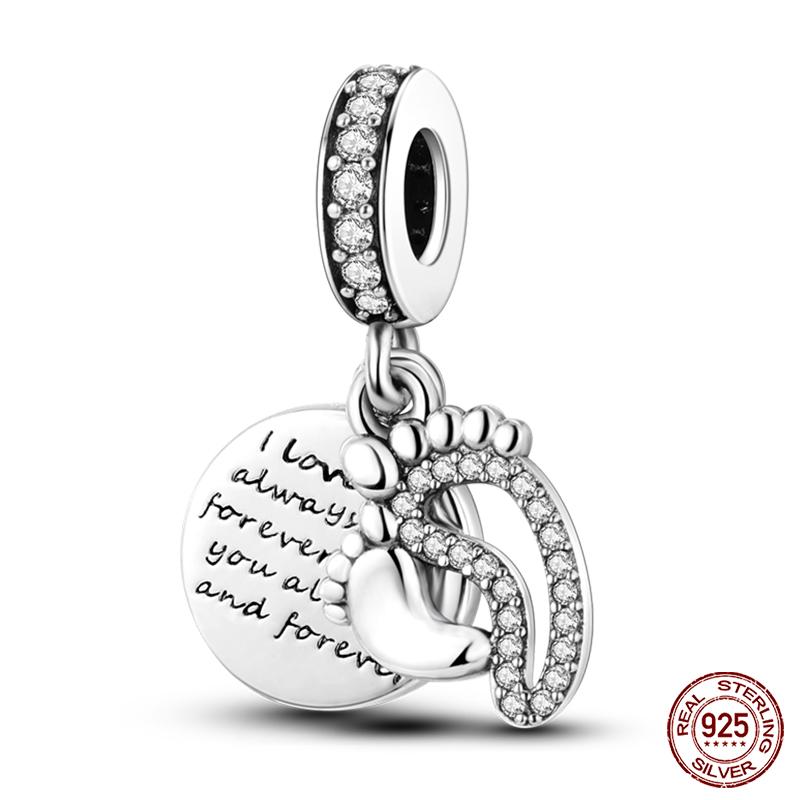 S925 Silver Fashion Camera Coffee Cup Flower Charms Beads Fit  S925 Original Bracelet DIY Birthday Jewelry Making For Women