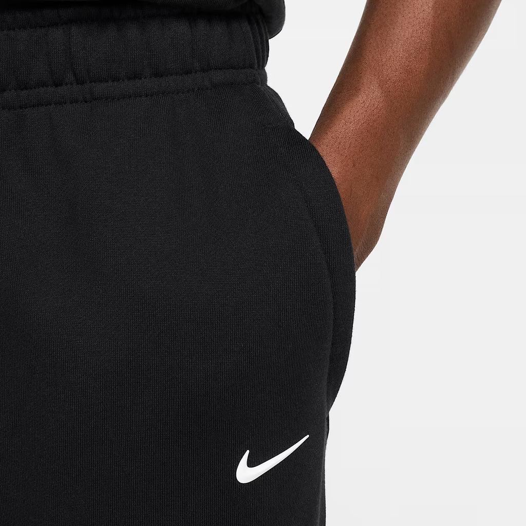 Nike Logo Mid-Rise Tapered Knit Joggers Unisex Joggers Black HM5764-010